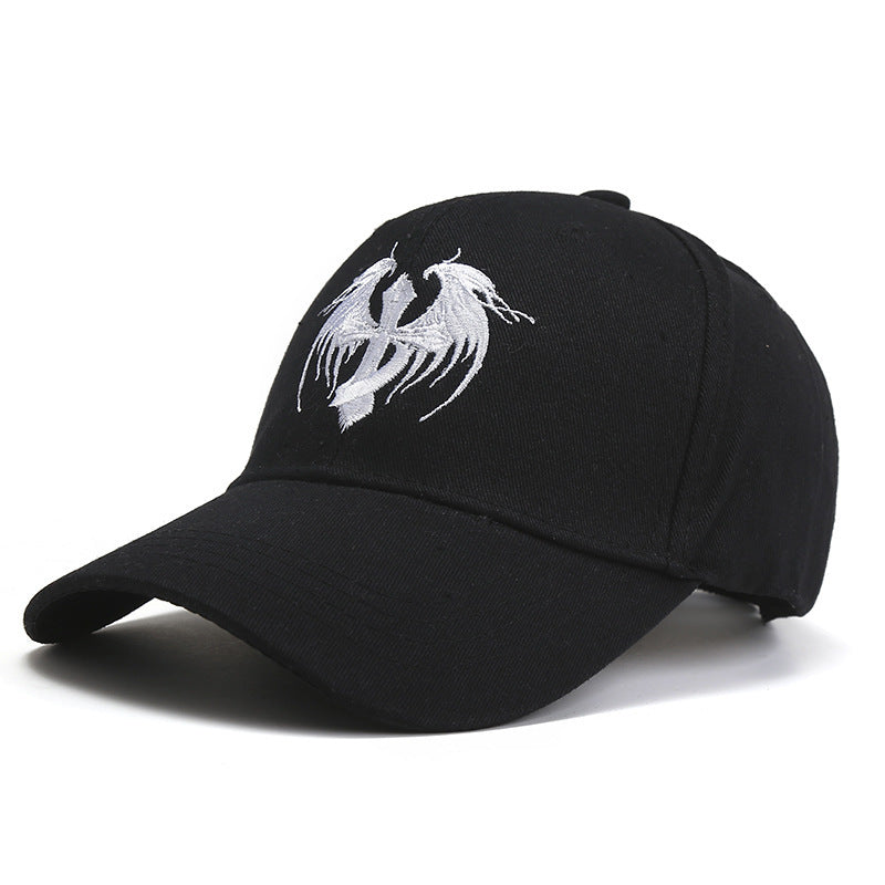 Men Sun-Proof Baseball Hat Sunshade Embroidery Eagle