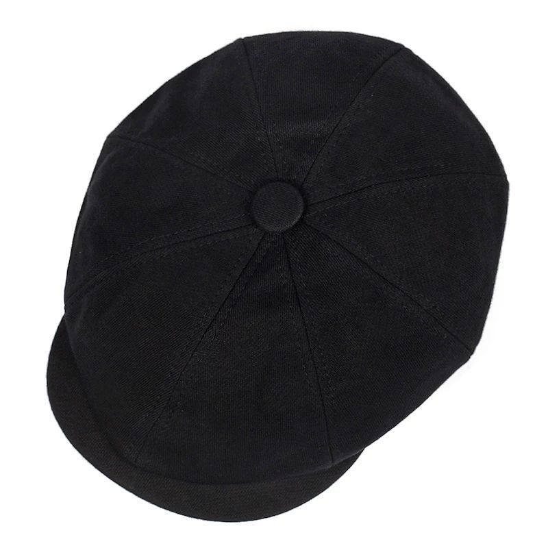 Retro Fashion Male British Wild Beret Octagonal Hat - Urban Caps