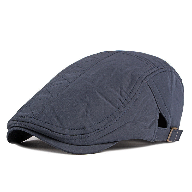 All Match Thickened Warm Forward Painter Hat Beret - Urban Caps