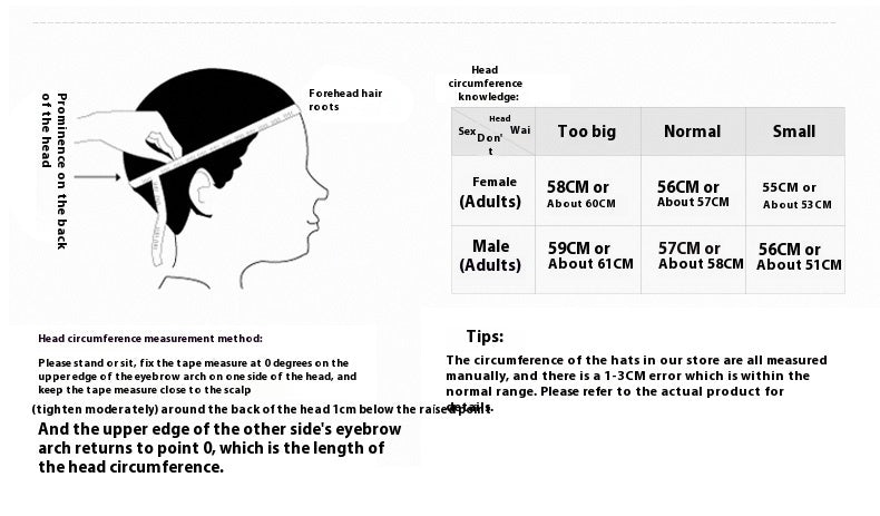 All-match Tall Crown Sunshade Breathable Peaked Cap - Urban Caps