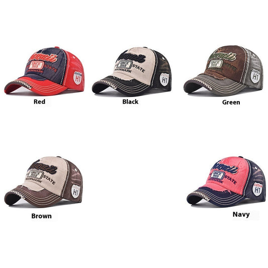 Men's And Women's Four Seasons Cowboy Hat Simple Sun-poof Peaked Cap - Urban Caps