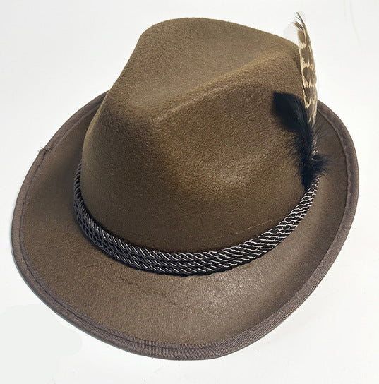 Fashion Personality Jazz Mountain Hat - Urban Caps