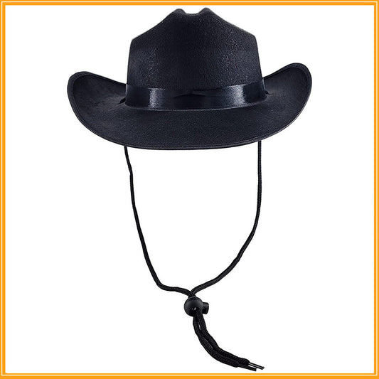 Western Cowboy Hat Ribbon Series String Clip - Urban Caps