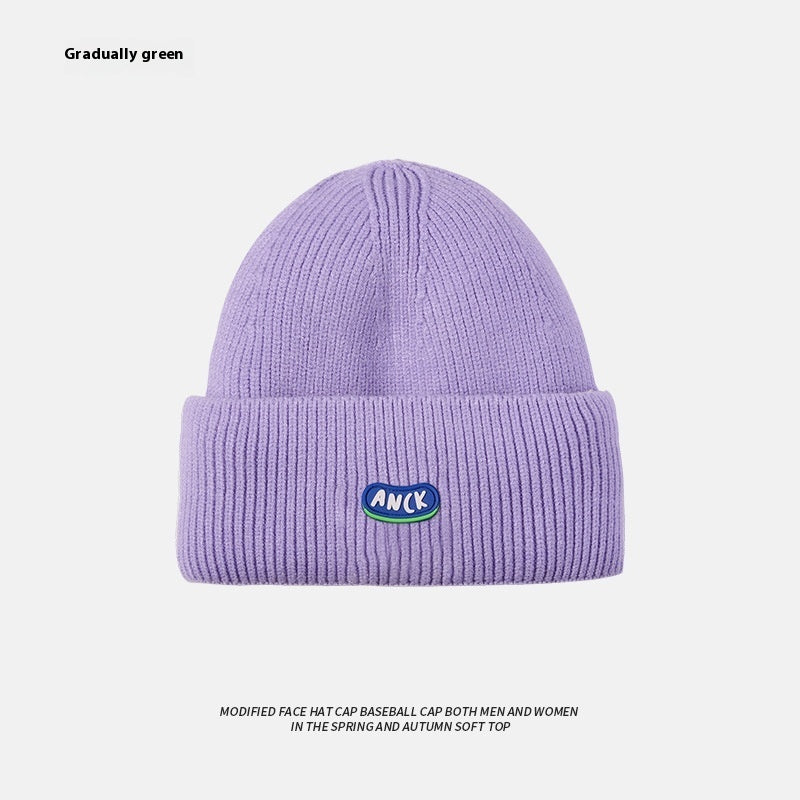 Beige Woolen Cap Women's Hat Ins - Urban Caps