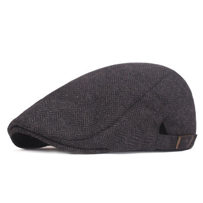Autumn And Winter Woolen Mens And Womens Beret Caps - Urban Caps