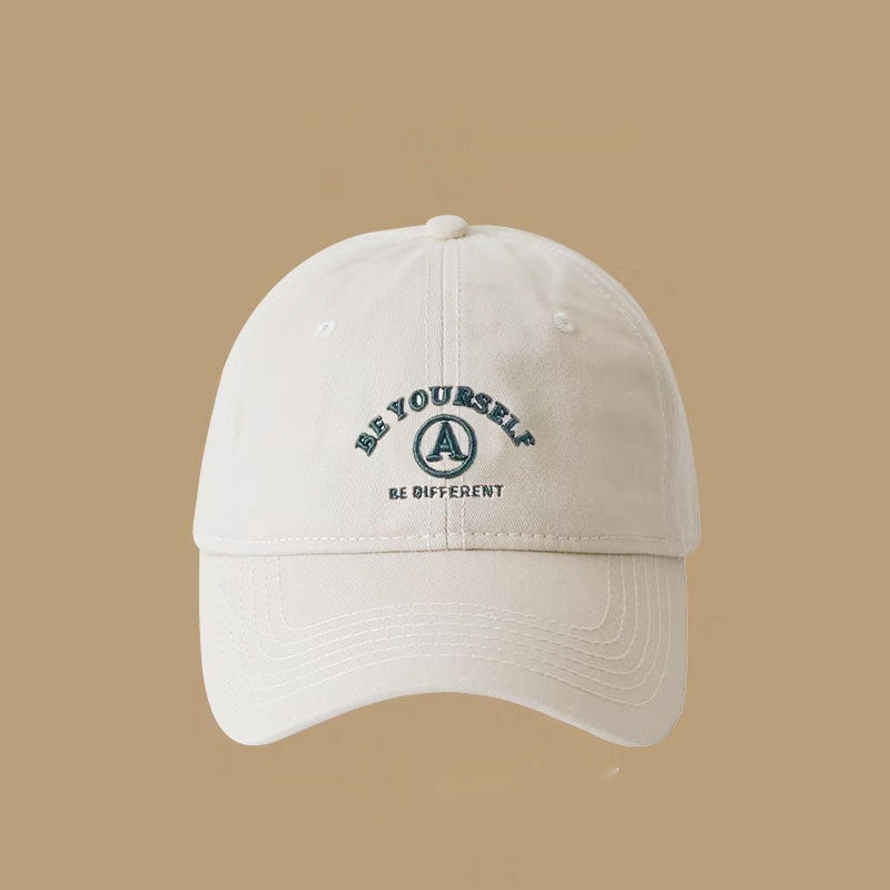 Baseball Cap Female Embroidered Couple Face - Urban Caps