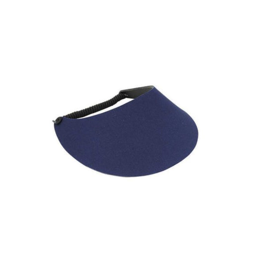 Hope Foam Visor – Lightweight Plain Cotton Foam Sun Visor with Elastic Back