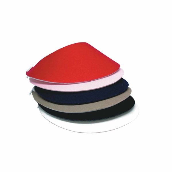 Hope Foam Visor – Lightweight Plain Cotton Foam Sun Visor with Elastic Back