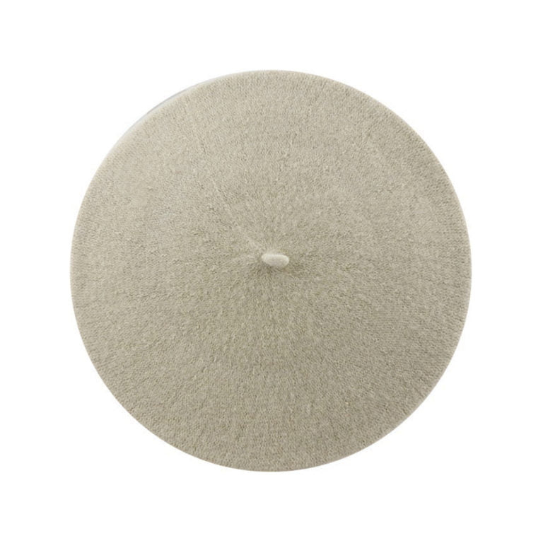 Amelie 100% Wool Beret – 11-Inch Classic Round Hat for Winter