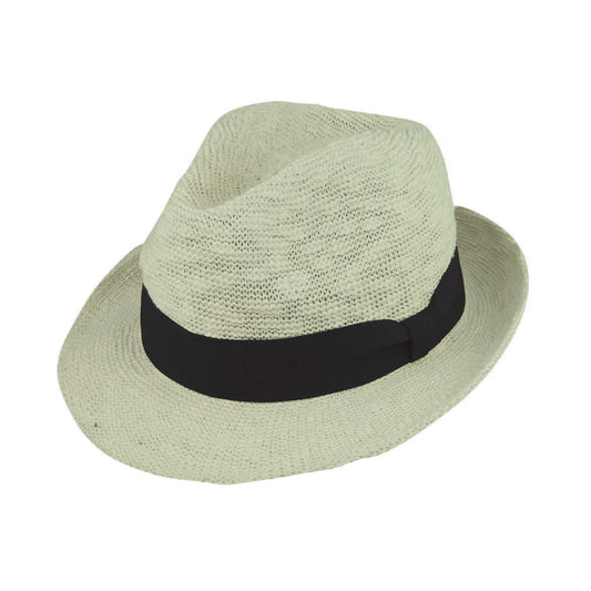 Polyester Knit Trilby Hat