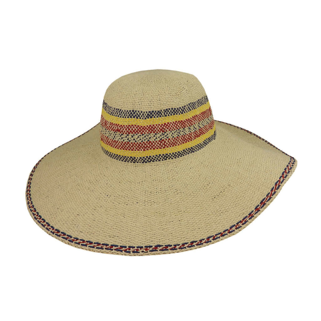 Wide Brim Paper Capeline Sun Hat