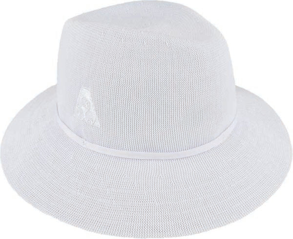 Avenel Polyester Wide Brim Outback Hat with Tone-on-Tone Band