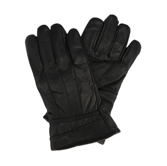 Alaska Sheepskin Patchwork Leather Gloves with Thinsulate Lining