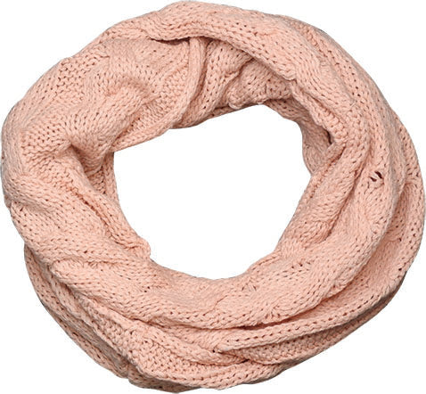 Acrylic Pattern Knit Infinity Scarf – Winter Loop Design