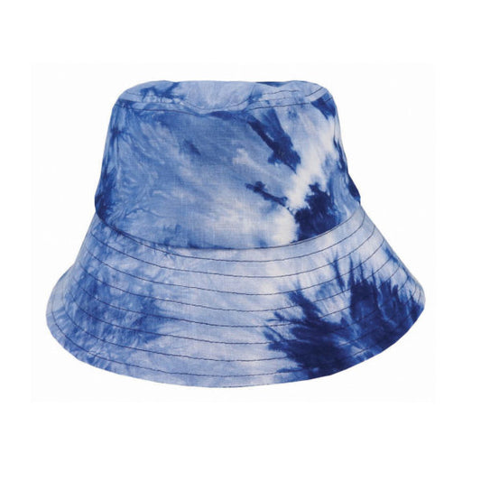 Hemp Tie-Dye Casual Sun Hat – Mid Brim UPF50+ Protection
