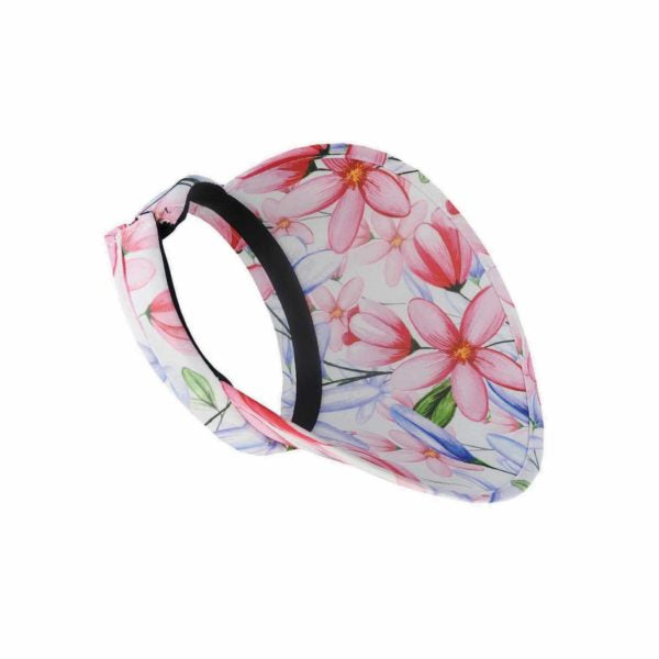 Hampton – Cotton Print Wide Brim Sun Visor for Outdoor Protection