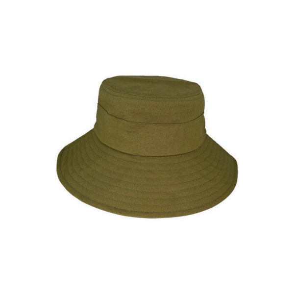 Linley Linen Blend Ponytail Hat with UPF 50+ Sun Protection and Adjustable Fit