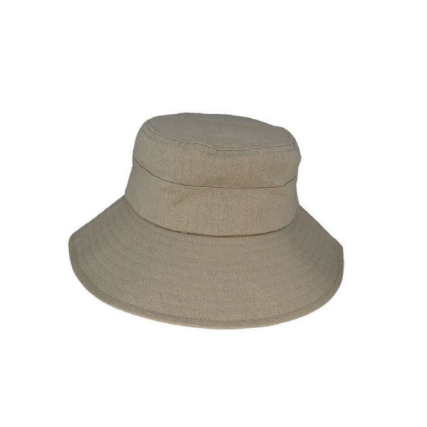 Linley Linen Blend Ponytail Hat with UPF 50+ Sun Protection and Adjustable Fit