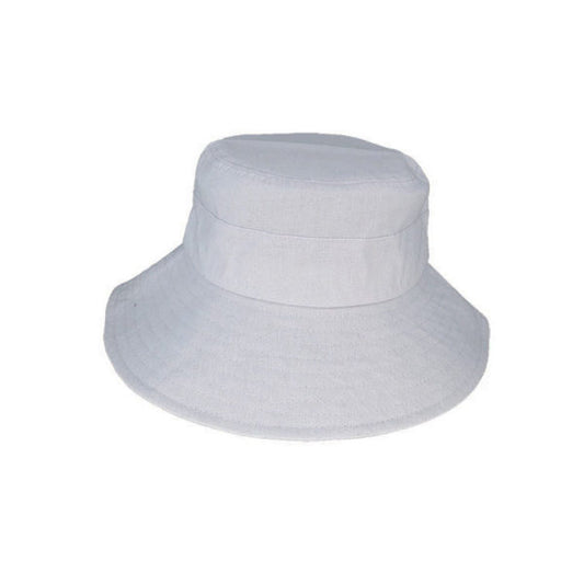 Linley Linen Blend Ponytail Hat with UPF 50+ Sun Protection and Adjustable Fit