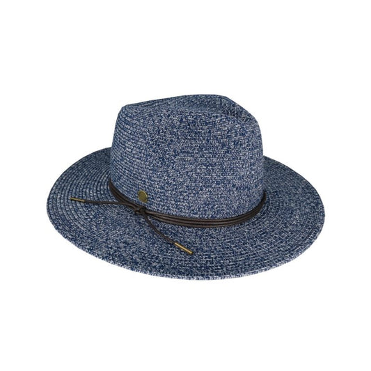 Florence Fedora Hat – Crushable Braided Design with UPF50+ Sun Protection and Adjustable Fit