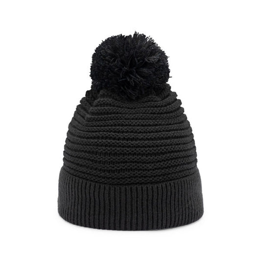 Millicent Plush Lined Acrylic Beanie – Sherpa Lined Winter Hat