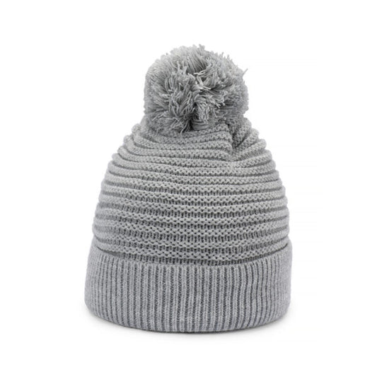 Millicent Plush Lined Acrylic Beanie – Sherpa Lined Winter Hat
