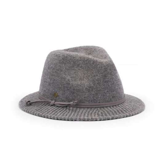 Frida – Wool Blend Hoop Brim Fedora Hat