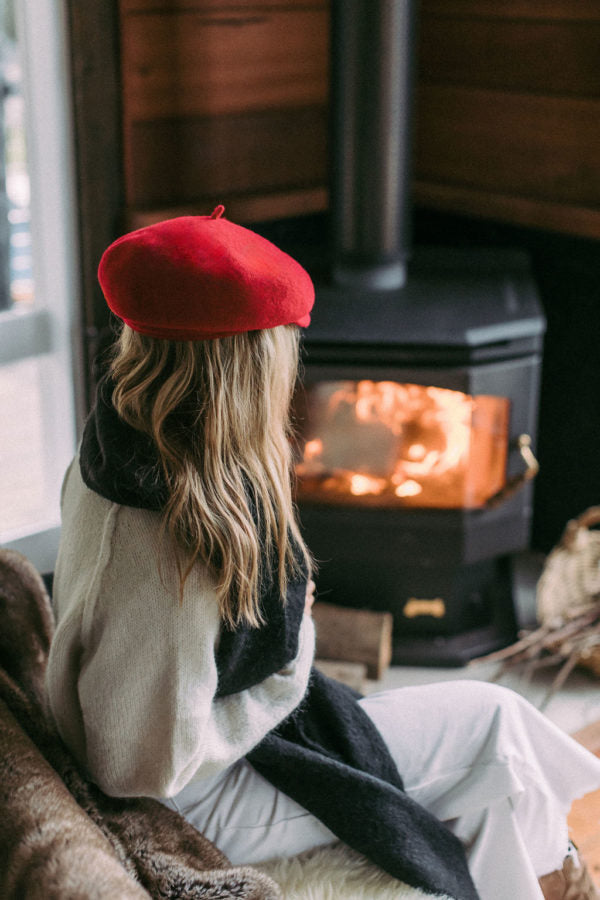 Henley Wool Baker Boy Cap – Vintage-Inspired Flat Cap for Winter
