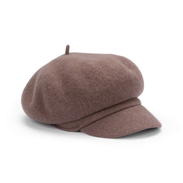Henley Wool Baker Boy Cap – Vintage-Inspired Flat Cap for Winter