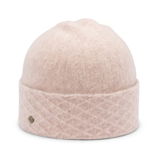 ZOLA – Boiled Wool Pull-On Beanie with Mesh Trim