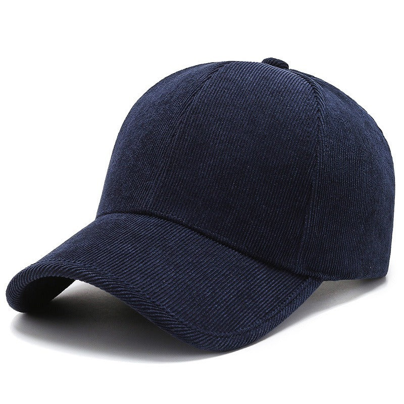 Four Seasons Corduroy Color Baseball Cap Casual All-matching - Urban Caps
