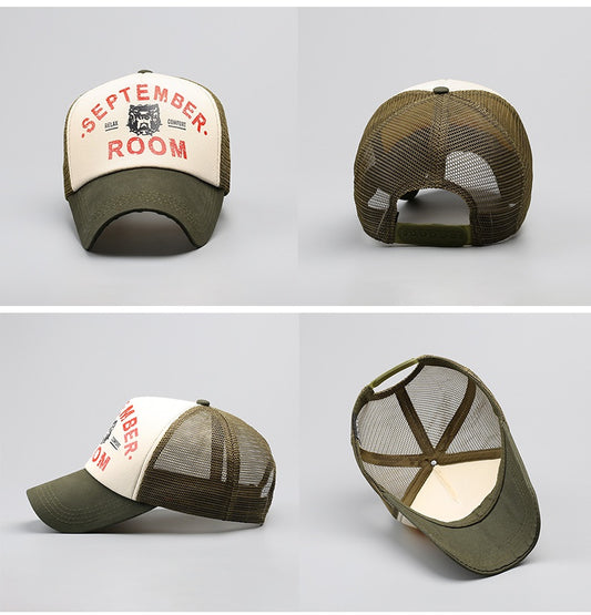 All-match Tall Crown Sunshade Breathable Peaked Cap - Urban Caps