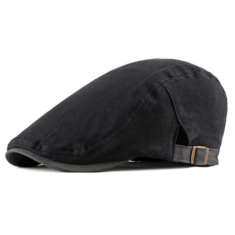 Thin Light Board Beret Hat Men's Casual - Urban Caps