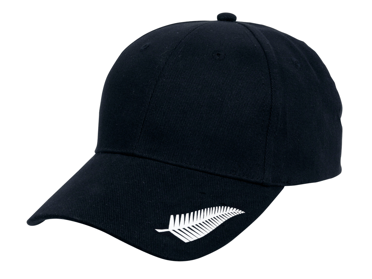 Silver Fern Cap – Brushed Cotton, NZ Flag Print, Adjustable Strap - Urban Caps