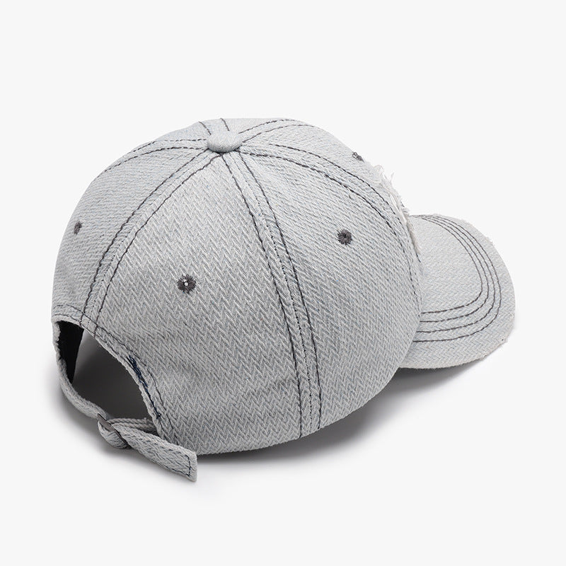 Three-dimensional Embroidery Men's Soft Peaked Cap Outdoor - Urban Caps