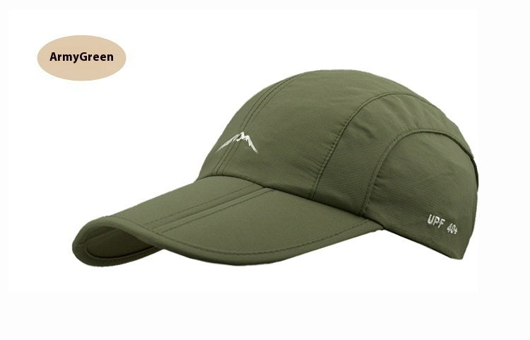 Spring And Summer Rainproof Quick-drying Cap Breathable Men's And Women's Outdoor Sports - Urban Caps