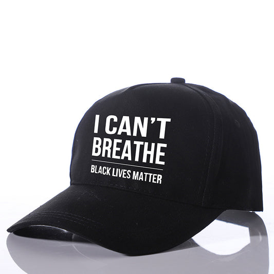 I can't Breathe Printed baseball caps - Urban Caps