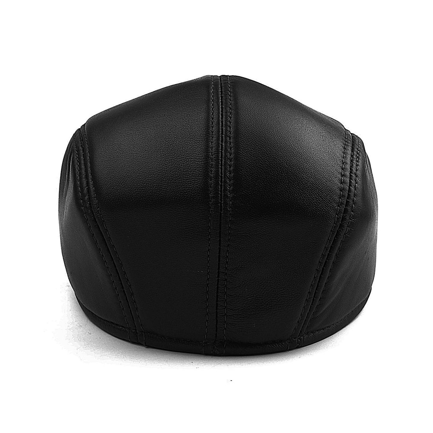 Warm Leather Golf Cap – Autumn & Winter Beret Style - Urban Caps