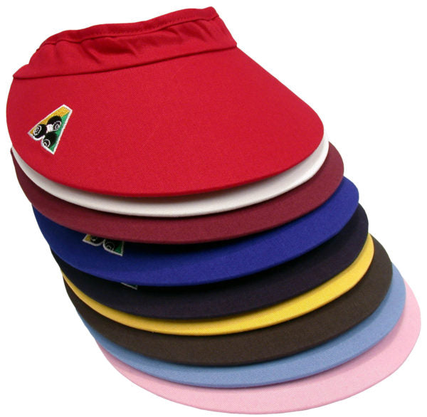 Cotton Wraparound Sun Visor with Elastic Adjustment Cord