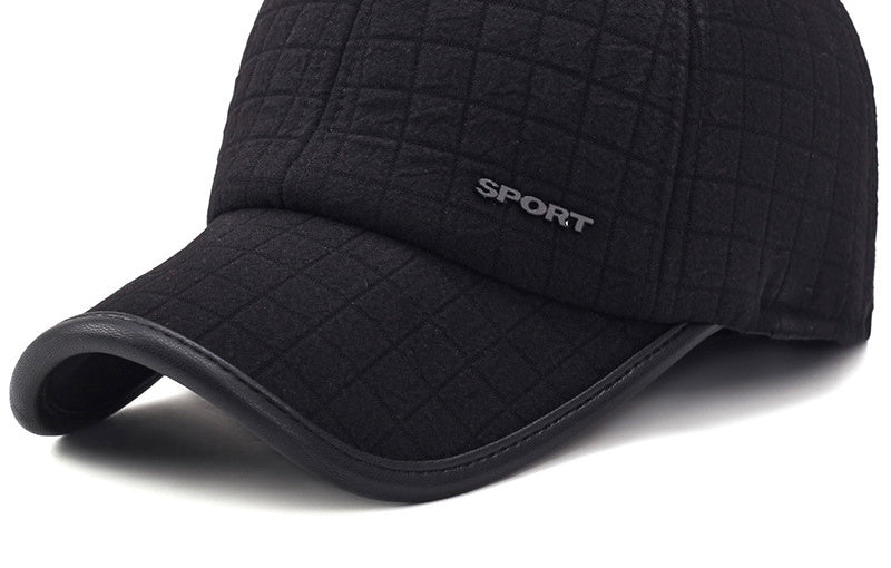 Men's Winter Ear Protection Thickened Warm Baseball Cap - Urban Caps