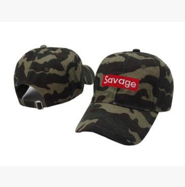 Sauvage Casquette de baseball Broderie Hommes Papa Chapeau Coton Os Femmes Snapback Casquettes Hip Hop Soleil Style De Mode Kpop Camouflage Caps - Urban Caps