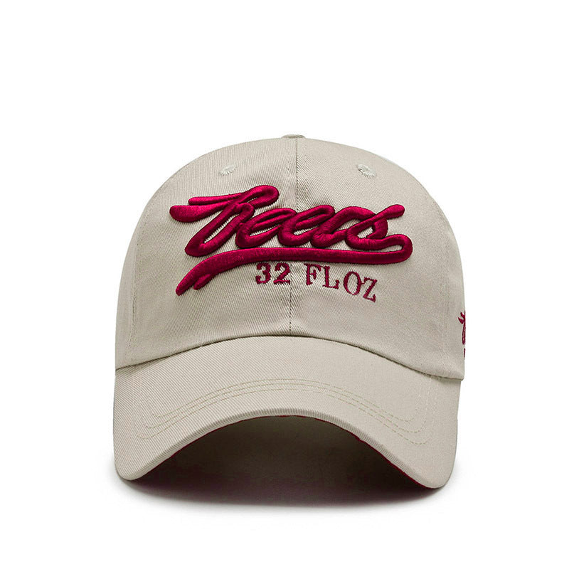 Women'S Fashion Outdoor Casual Three-Dimensional Embroidered Hat