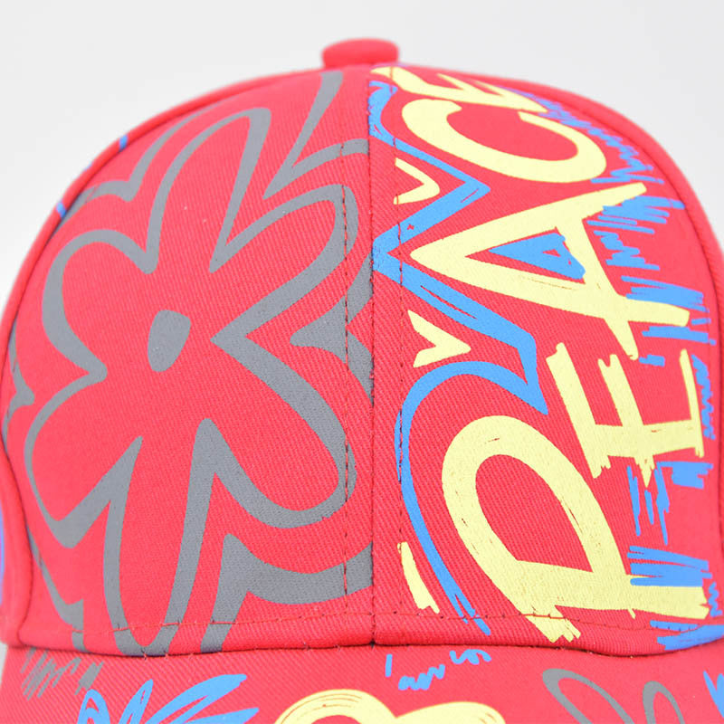 Popular Printed Men'S and Women'S Alphabet Baseball Caps
