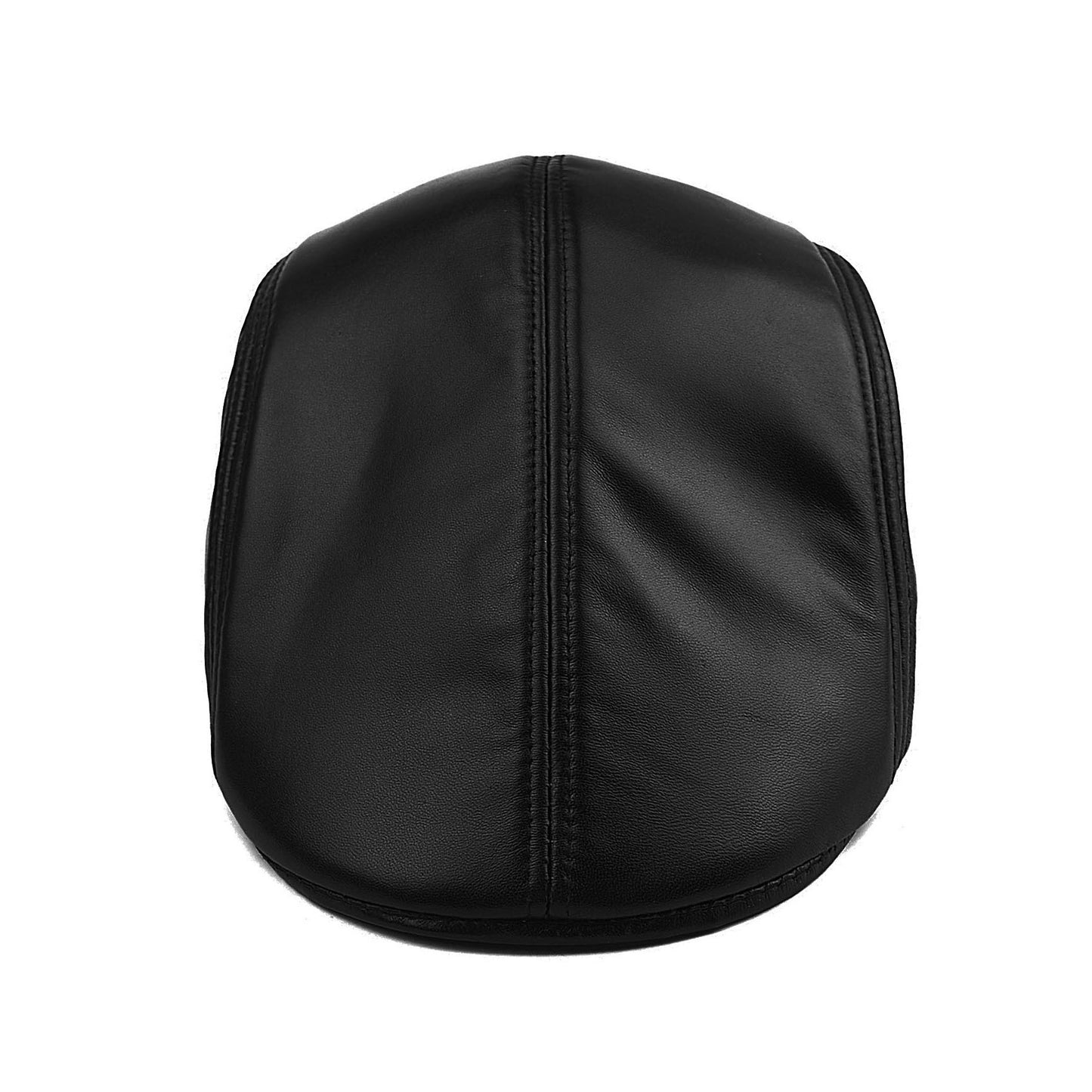 Warm Leather Golf Cap – Autumn & Winter Beret Style - Urban Caps