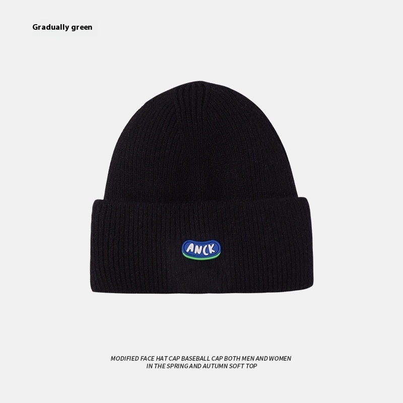 Beige Woolen Cap Women's Hat Ins - Urban Caps