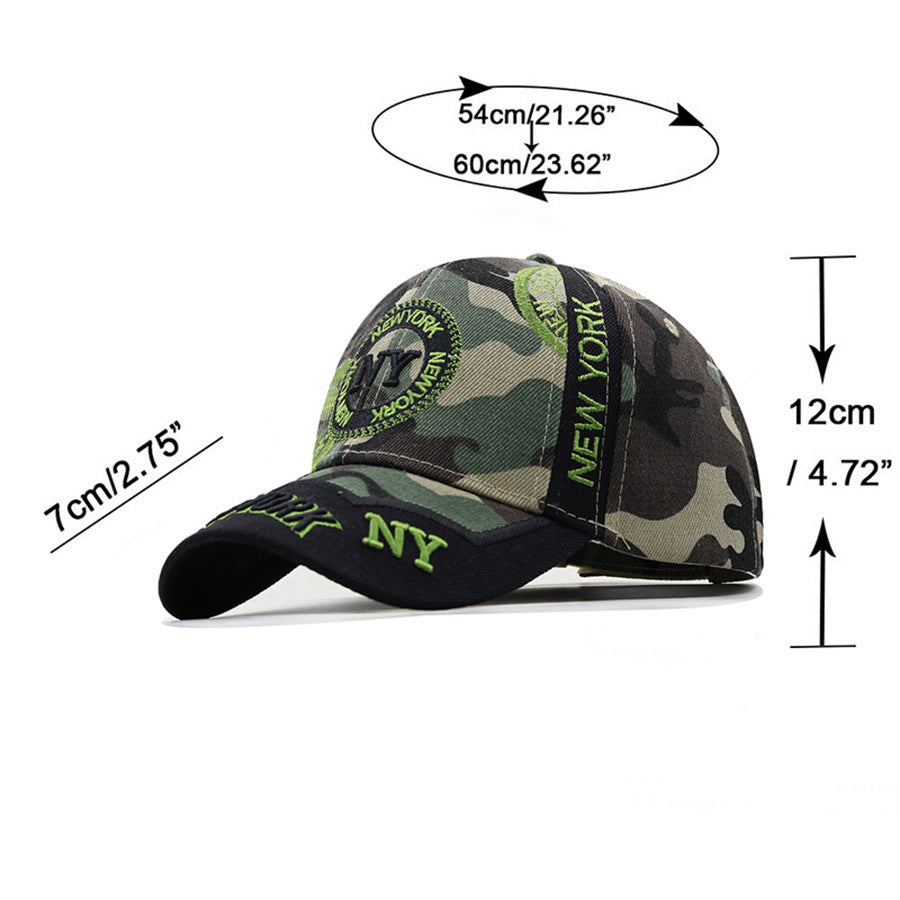 Embroidered Letters Washed Cotton Baseball Cap Men And Women - Urban Caps