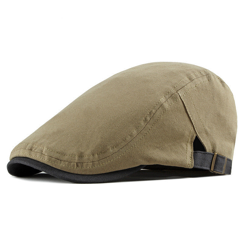 Thin Light Board Beret Hat Men's Casual - Urban Caps