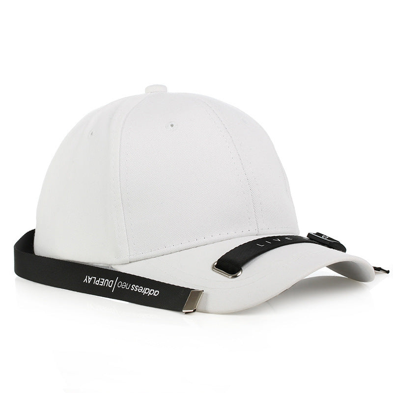 Outdoor Travel Sunscreen Webbing Buckle Baseball HAT