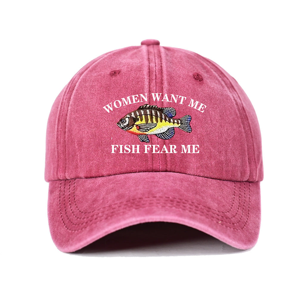 Retro Casual Printed Baseball Cap