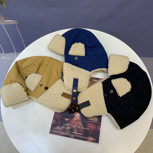 Outdoor Riding Thunderbolt Hat: Warmth and Anti-Chill Ear Protection for Skiing - Urban Caps